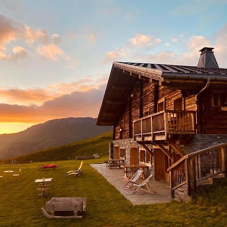 Chambres Et Tables D'Hotes Le Choton A Nono - Col Du Joly Beaufortain Hauteluce Exterior foto
