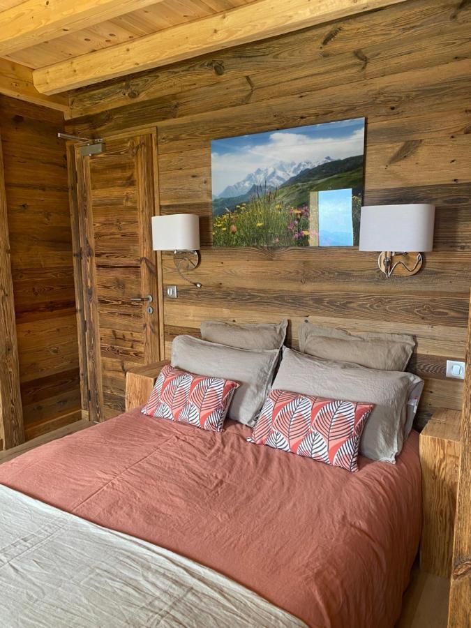 Chambres Et Tables D'Hotes Le Choton A Nono - Col Du Joly Beaufortain Hauteluce Exterior foto